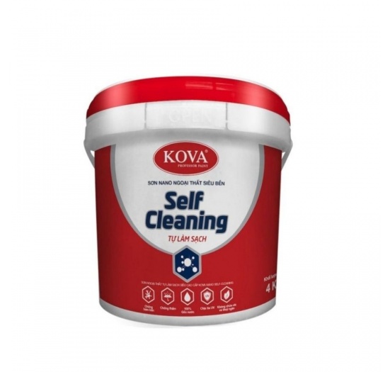 Sơn KOVA NANO Self- Cleaning Tự Làm Sạch