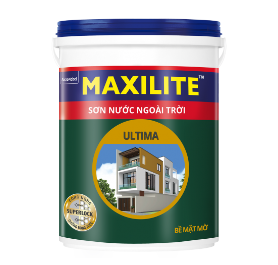 Sơn Phủ Ngoại Thất Maxilite Ultima – Bề Mặt Mờ
