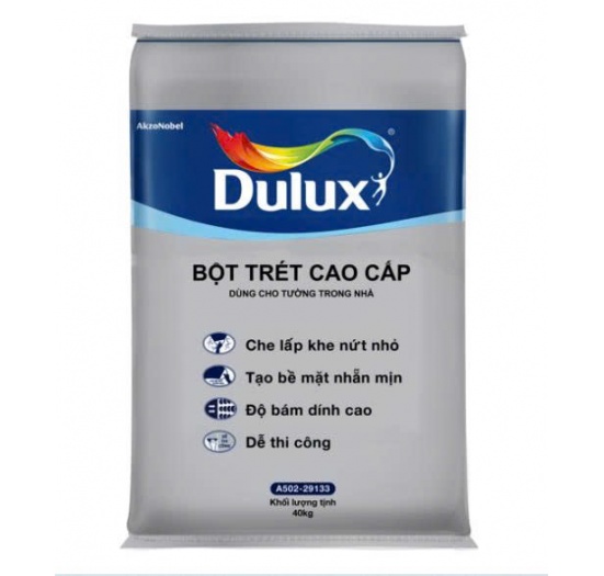 Bột Trét Tường Nội Thất Dulux Cao Cấp