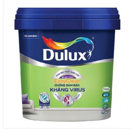 Sơn Phủ Nội Thất Dulux Easy Clean Kháng Vi Rút
