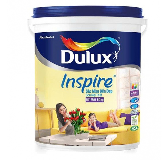 Sơn Phủ Nội Thất Dulux Inspire - Bề Mặt Bóng
