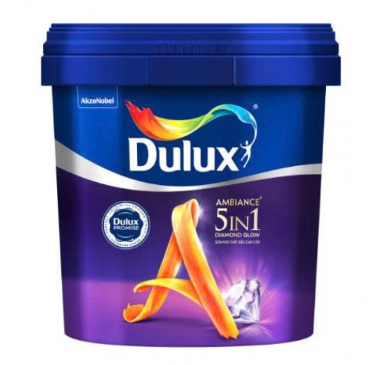 Sơn Phủ Dulux Ambiance 5in1 Diamond Glow – Siêu Bóng