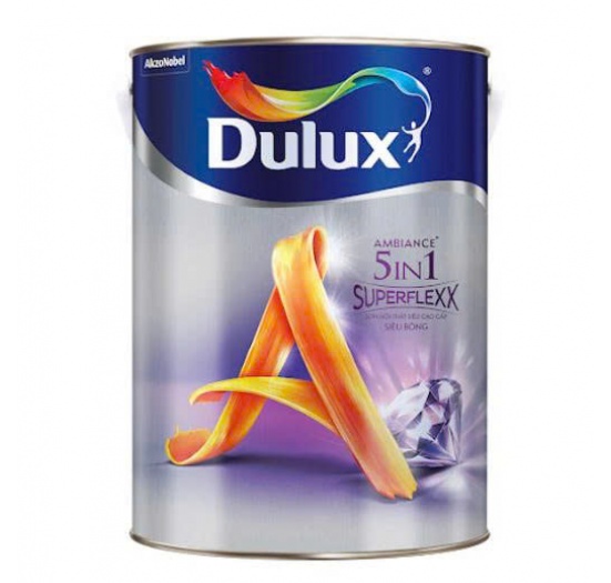 Sơn Phủ Nội Thất Siêu Cao Cấp Dulux 5in1 Superflexx - Siêu Bóng