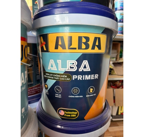 Sơn Lót Nội & Ngoại Thất Cao Cấp ALBA PRIMER 